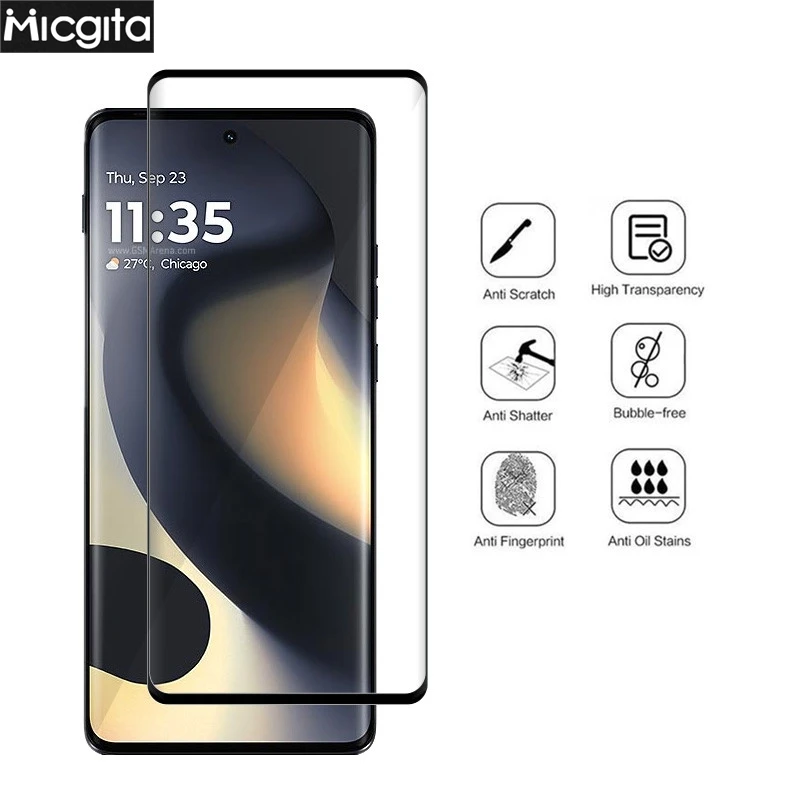 6in1 For Motorola Edge 2024 Screen Protector Anti-Scratch For Moto Edge 2024 Soft Fiber Camera film