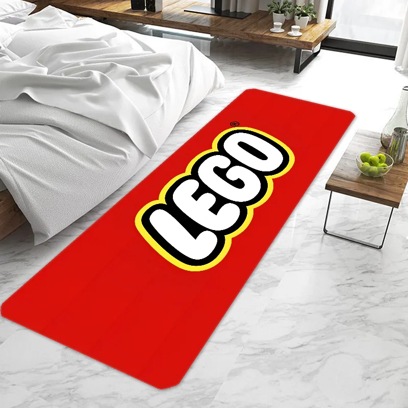 

Fun Toy L-LEGOS Door Mat Entrance Doormat Non-slip Washable Kitchen Carpet Living Room Hallway Rugs Door Mats Bathroom Bath