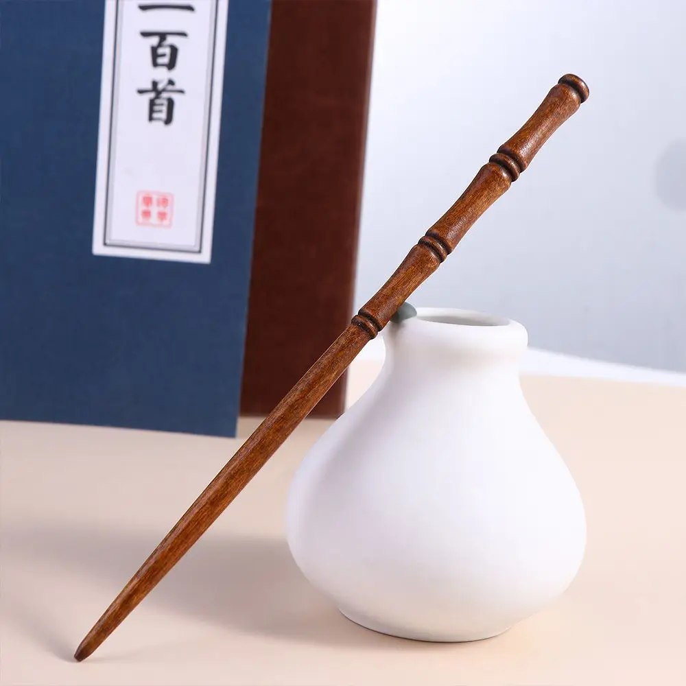 Accessories Wood For Girl Hairstyle Design Tool Hanfu Hair Sticks Ancient Style Hairpin Chinese Style Headwear Wooden Hairpin