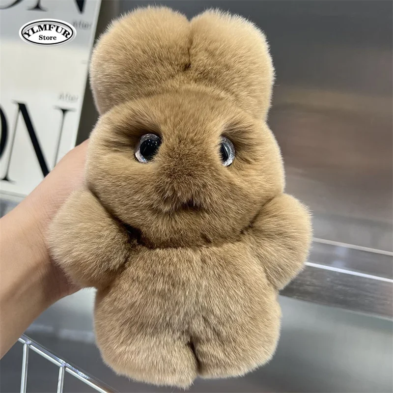 Cute Soft Stuffed Animal Plush Bunny Rabbit Toy for Kids Girl Lovely Animal Doll Toy Rabbit Fur Bunny Plushie Ornament Pendant