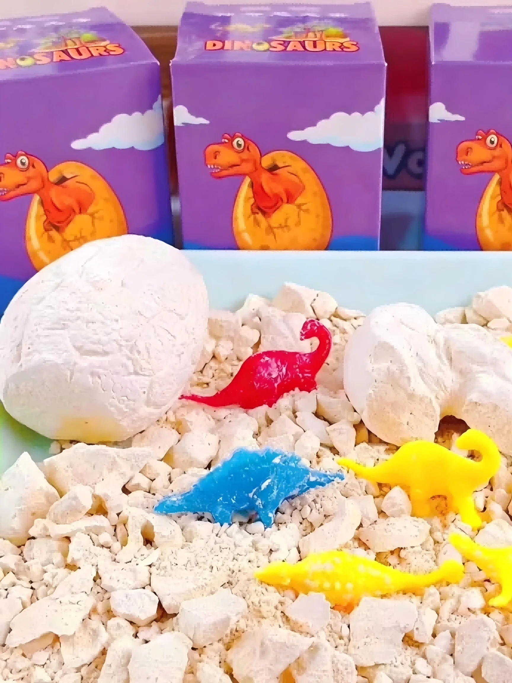 Mystery Dinosaur Egg Dig Kit - T-Rex Fossil Excavation Set, Surprise Collectible Figures, STEM Science Archaeology Adventure