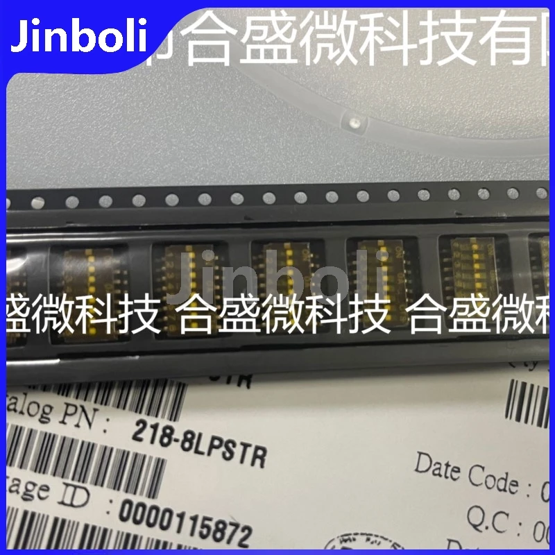 3PCS New Original 218-8LPSTR SMD DIP Switch 8 Bit 1.27mm Pitch Film