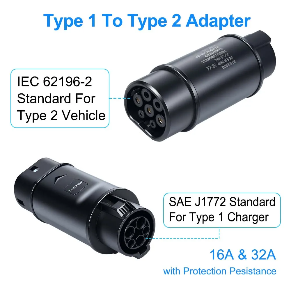 7.2kw Type1 to Type2