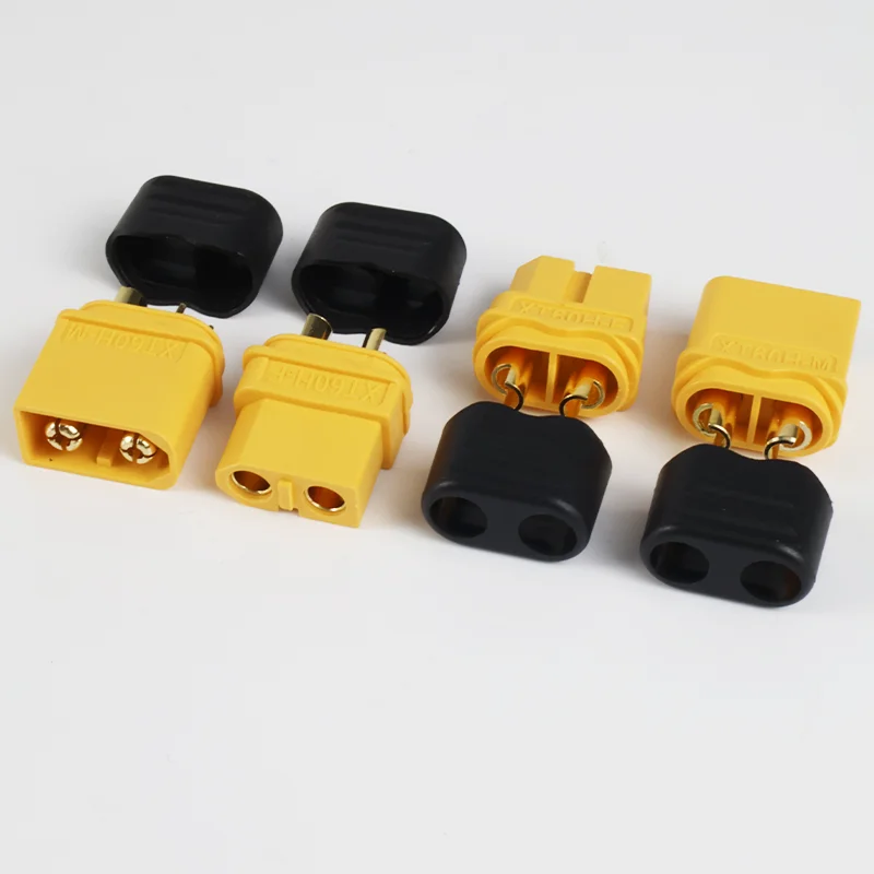 10 Pairs XT60H (XT60 Upgrade) Connectors XT60H Male Female Bullet Connectors Plugs with Sheath for Lithium Battery RC Planes Car image 2