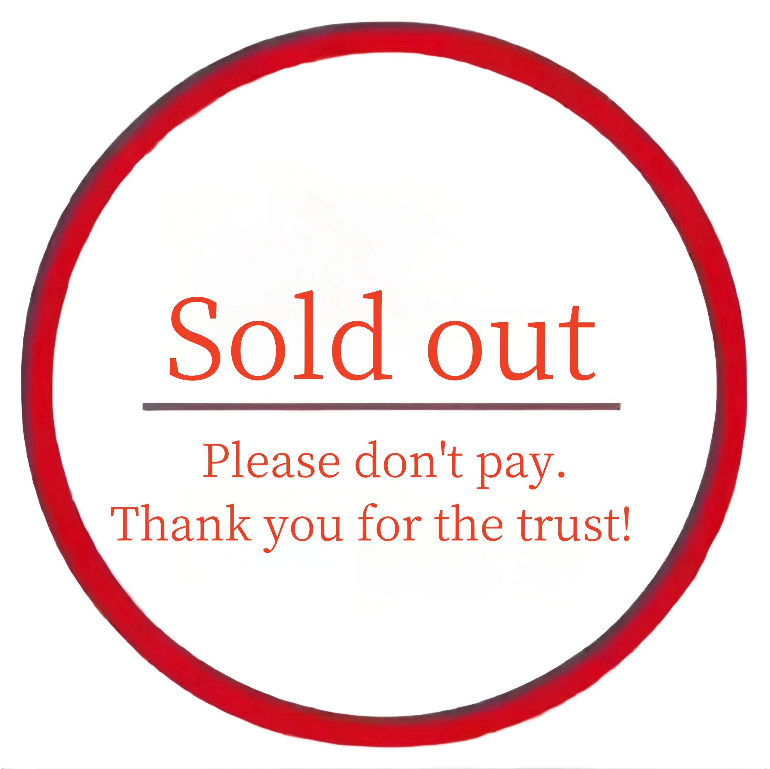

This product is sold out, do not order, no physical sent!