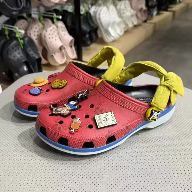 

New One Piece Luffy Slippers - Comfortable, Breathable, Lightweight Outdoor Beach Sandals - Perfect Gift for Summer 2026