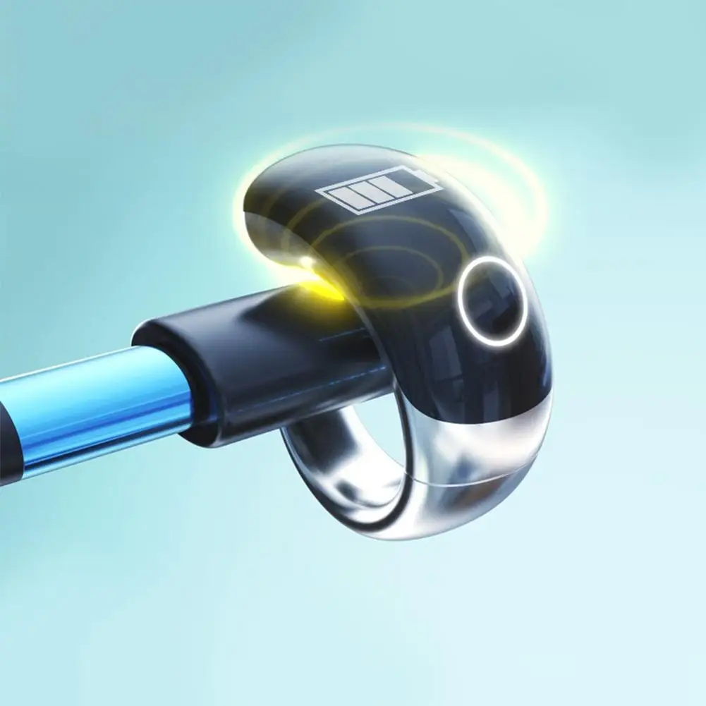 Digital Counting Smart Rings Multifunctional Steps, Exercise Times, Heart Rate LED Display Reminder For Sports Fitness