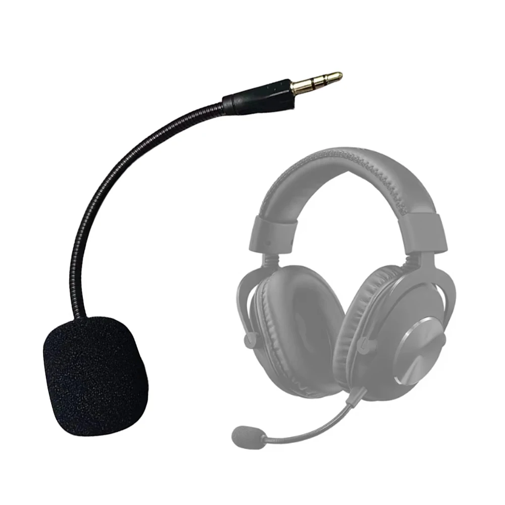 Micrófono de Repuesto de 3.5mm, Flexible y Plegable, para Auriculares Logitech G PRO G PRO X
