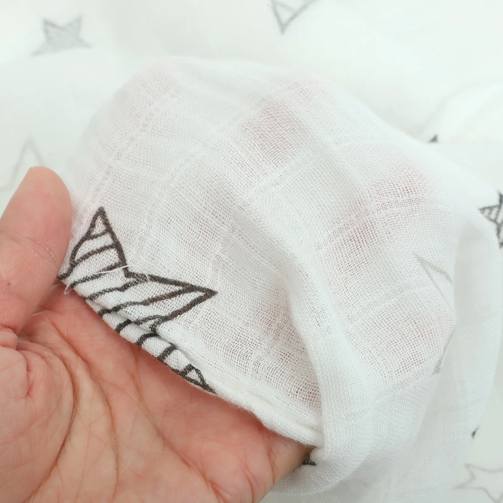 

3Pcs Newborn Baby Swaddle Blanket Soft Breathable Comfortable Stylish Exquisite Pattern Design Toddler Blanket