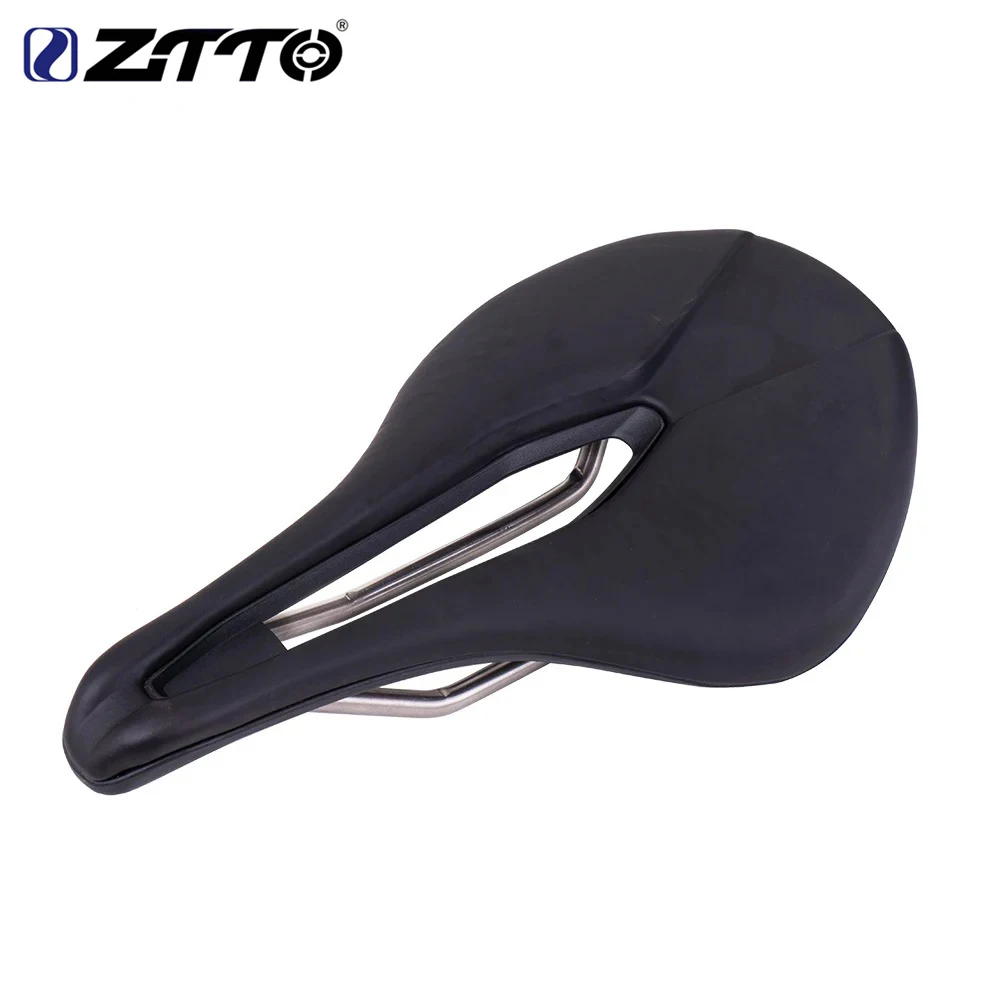 

ZTTO E-TPU Boost MTB Седло для шоссейного велосипеда Мягкое пенопластовое велосипедное сиденье из титанового сплава Рейка Ti Сверхлегкая полая подушка