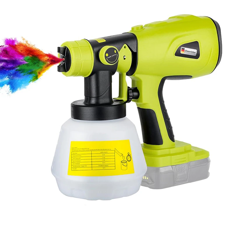 

1000ML For Ryobi Paint Sprayer Cordless Paint Sprayer Compatible with Ryobi Battery Electric Paint Sprayer HVLP Paint Gun