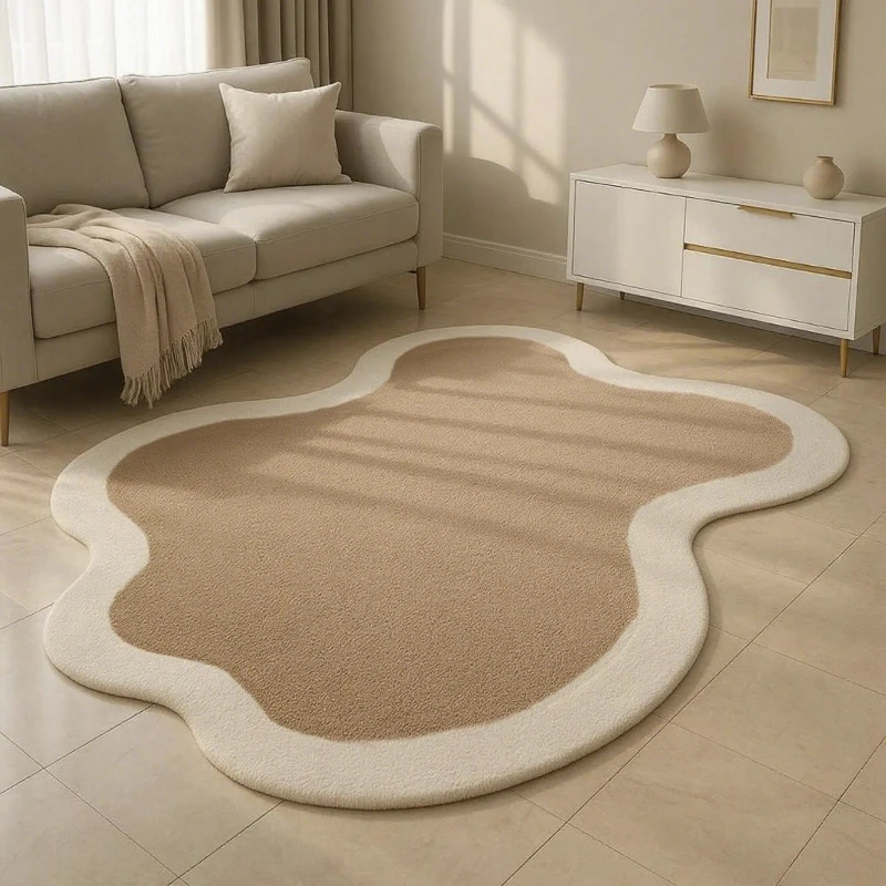 Irregular Shapes Bedroom Decor - Baby Nursery Rug 评论和价格
