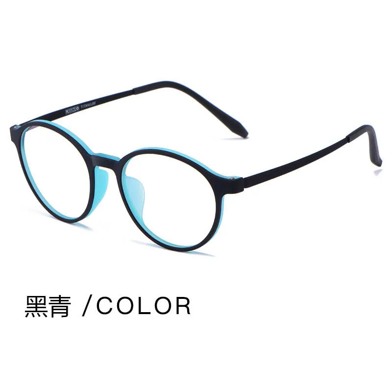 Ultralight Rubber Titanium Round Frame Blue Light Blocking Reading Glasses Men Computer Presbyopic Eyeglasses Magnifying Eyewear