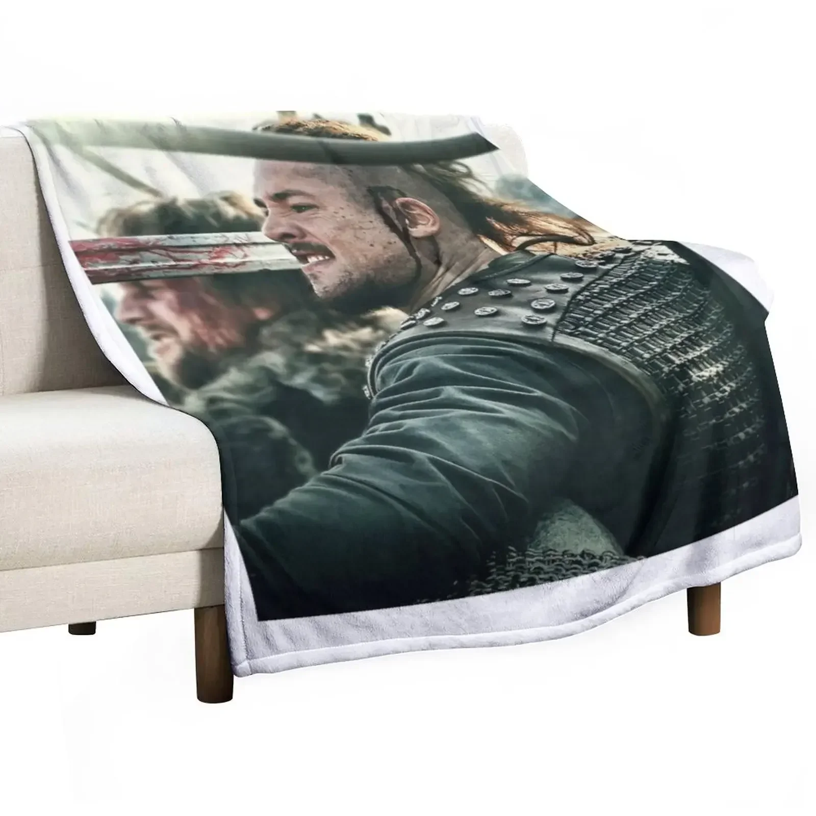 

Uhtred of The Last Kingdom Throw Blanket cosplay anime Luxury Throw halloween Decorative Sofa Blankets