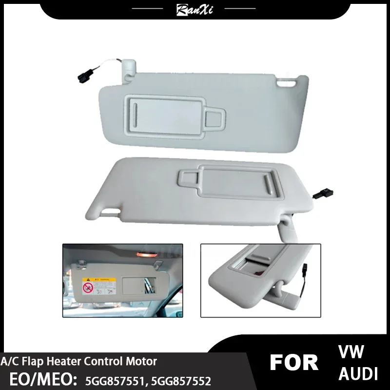 

Для Golf 7 Jetta MK7 T-Cross Passat B8, передняя панель солнцезащитного козырька и пара зеркал для макияжа 5GG857551