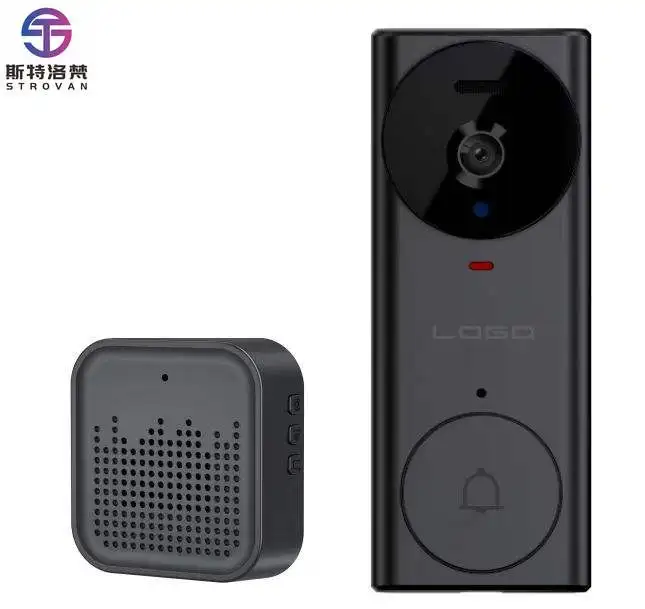 Smart Cloud Enabled Facial Recognition Wireless Video Door Phone with Two-way Intercom Night Vision 480P
