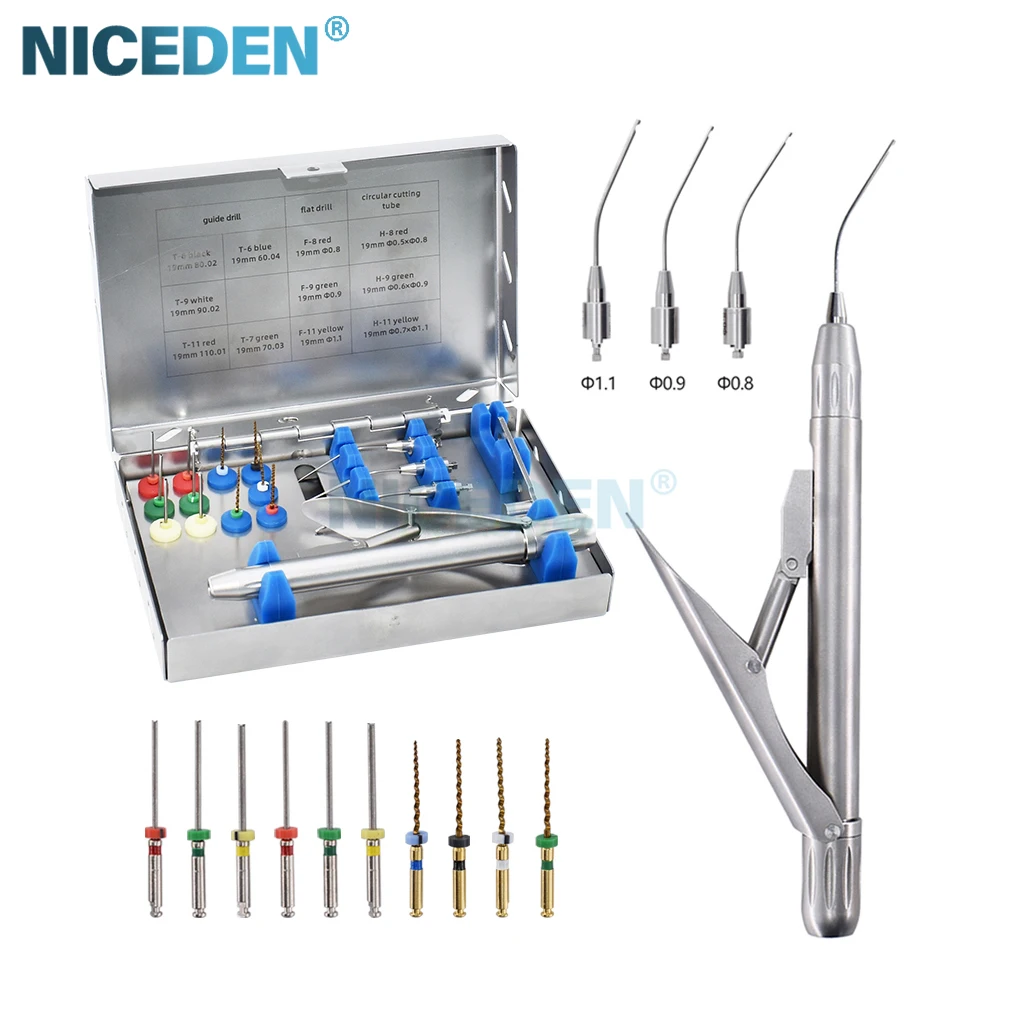 

1 Set easy Den tal Root Canal File Extractor Broken Files Removal System Kit Endo Rescue Retrieval