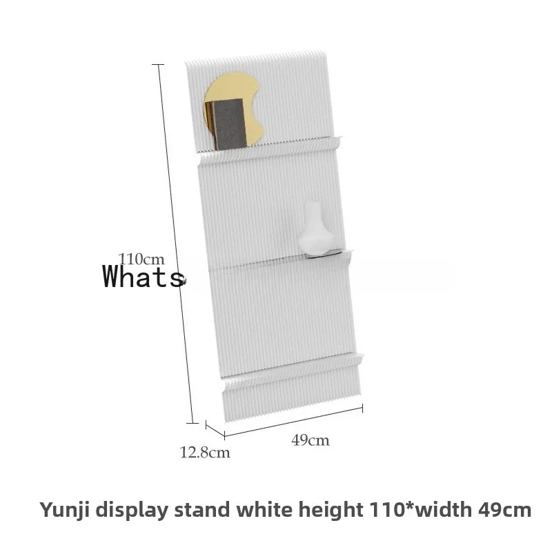 b7- Wall-Mounted Bookshelf Storage Rack Foldable Portable Display Rack Exhibition Mall Art Creative Display Rack