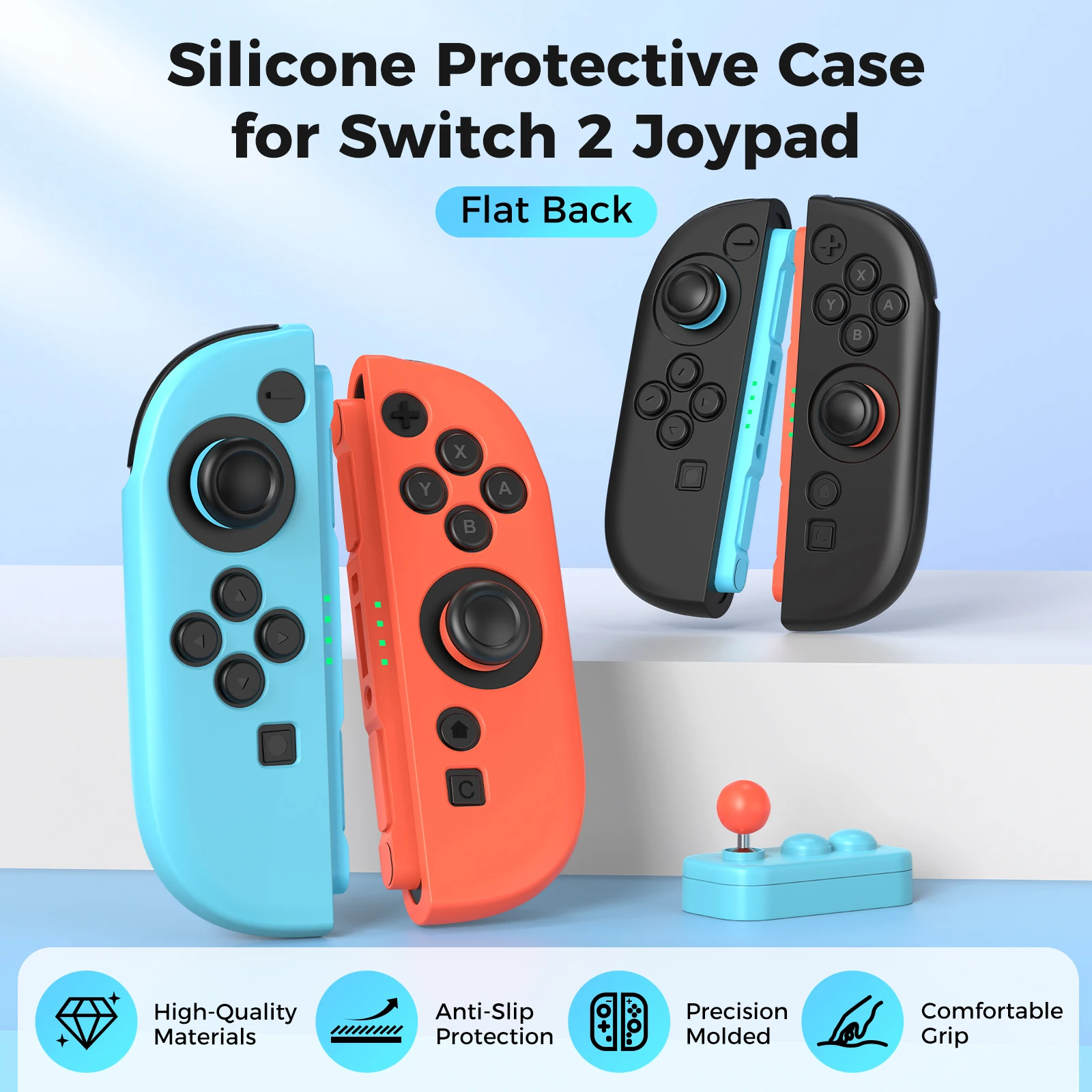 capa-protetora-de-silicone-iine-para-switch-2-joypad-versao-plana-materiais-de-alta-qualidade-protecao-antiderrapante-moldado-com-precisao-co