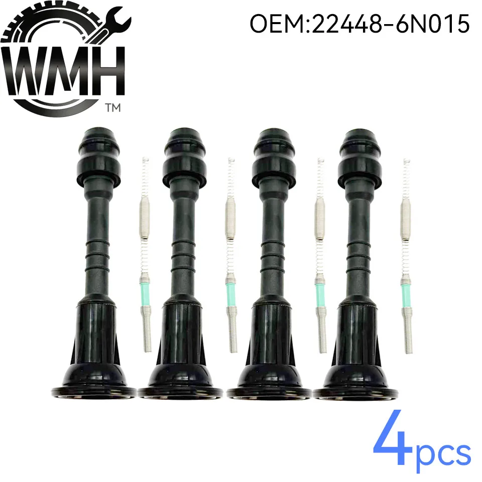 4/8/16Pcs 22448-6N015 224336N015 Ignition Coil Rubber Boot Repairs Kits Fits Nissan Sentra 1.8L 2001-2005