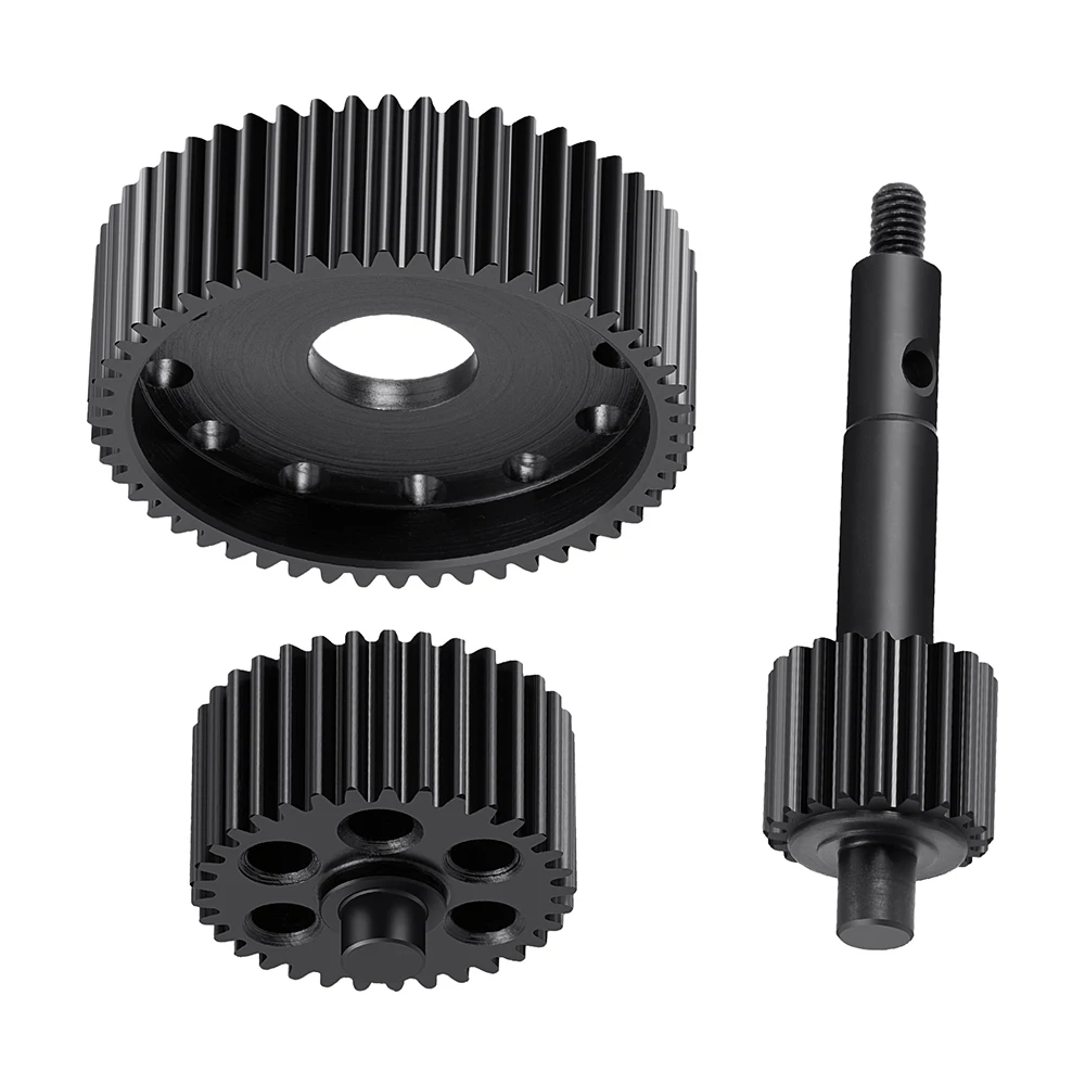 AXSPEED 52T 33T 20T Metal Gearbox Gear Set Kit/CVD para Tamiya 58719 BBX 2WD Buggy 1/10 RC Car Upgrade Parts Acessórios