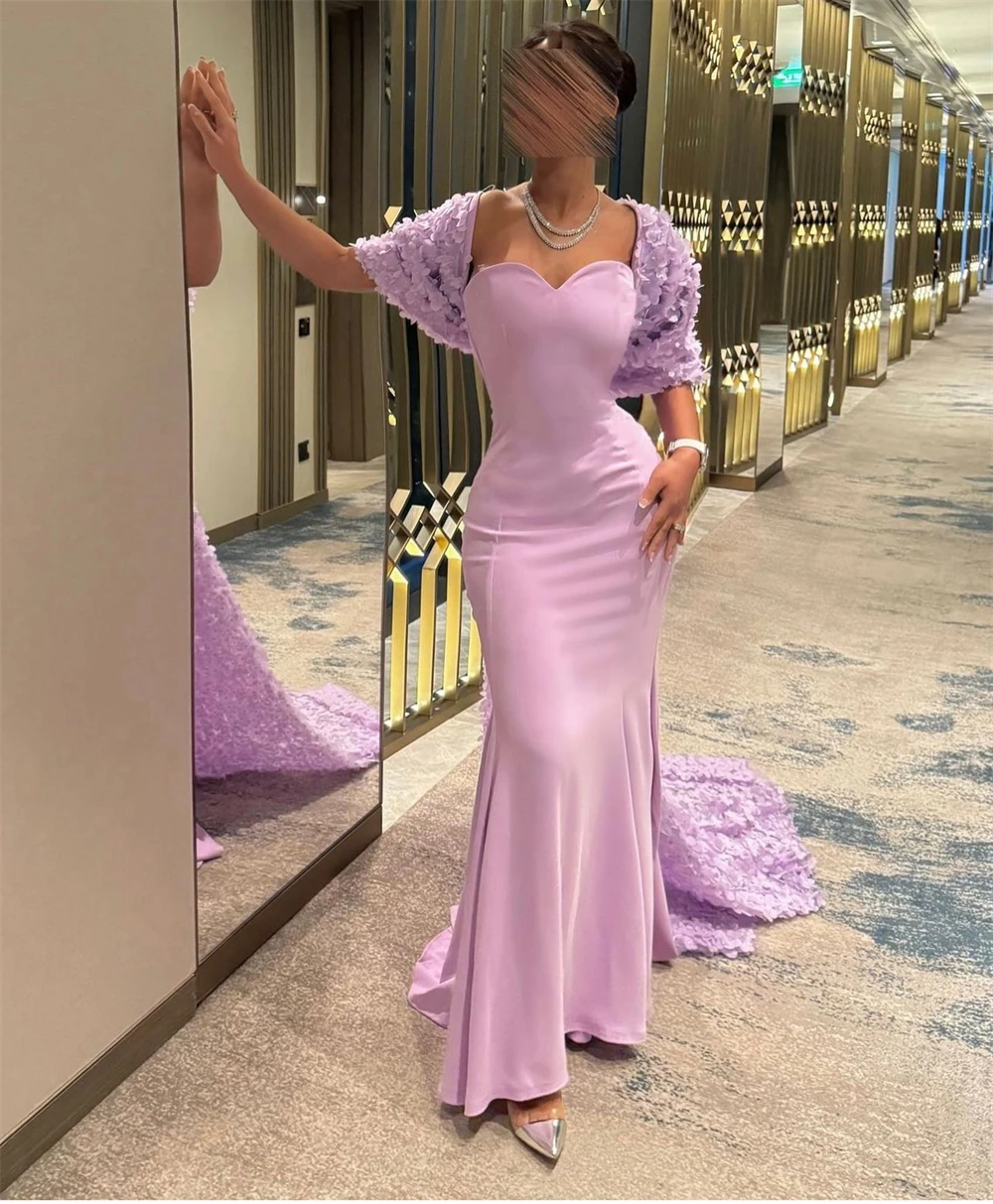 Vestido de noche de graduación con hombros descubiertos, faldas de sirena, estola drapeada, vestidos para ocasiones a medida, Arabia Saudita, Formal