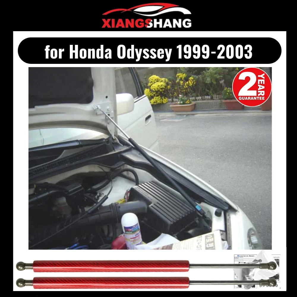 Hood Damper for Honda Odyssey RA6/7/8/9 1999-2003 Gas Strut Lift Support Front Bonnet Modify