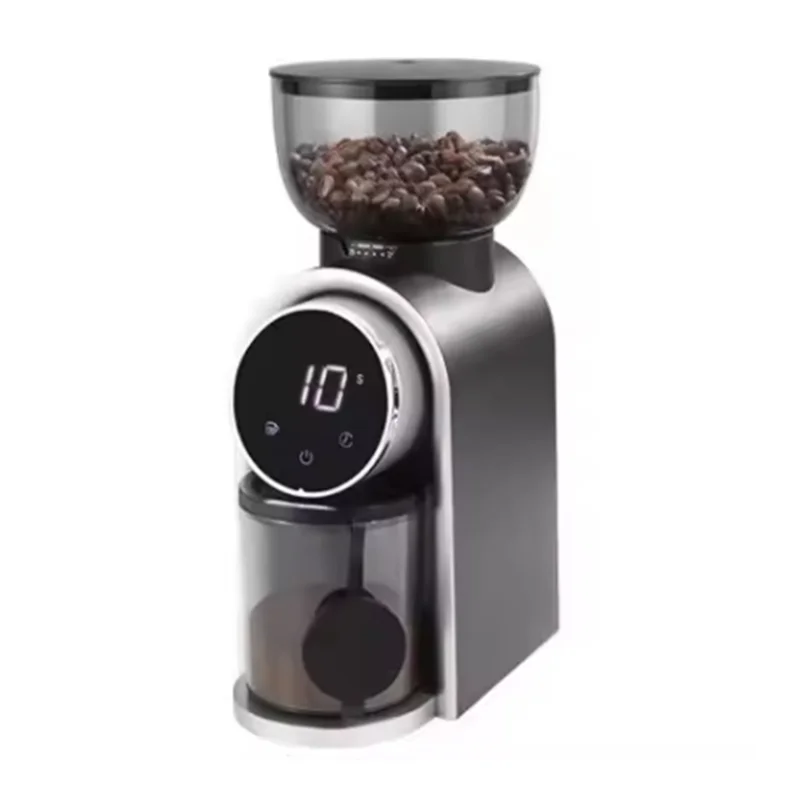 

Автоматическая электрическая кофемолка A56T с визуальным контейнером для зерен для эспрессо, американского кофе и кофе для заваривания, вилка стандарта США