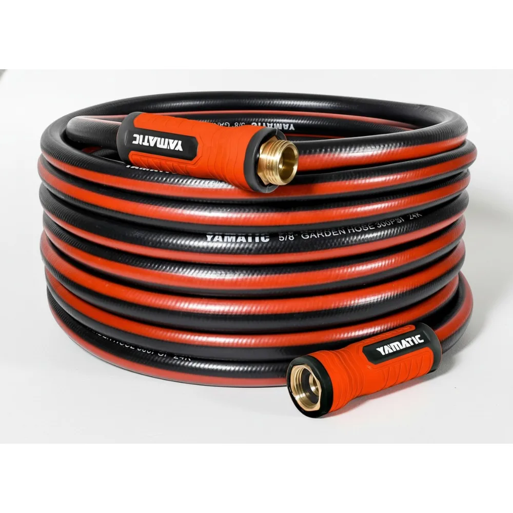 

40ft Ultra Durable Garden Hose with 360° Swivel Handle, Kink Resistant & Leak Proof for Gardening, Car Wash