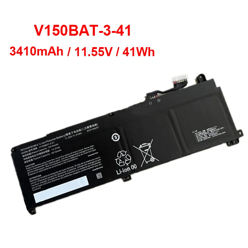 UGB New V150BAT-4-53 V150BAT-3-41 Laptop Battery For Hasee Z7-DA5NS Z7-DA7NS  Z7-DA7NT Z8-DA7NT Z8-DA7NP Z8-DA7NT G8-DA7NT