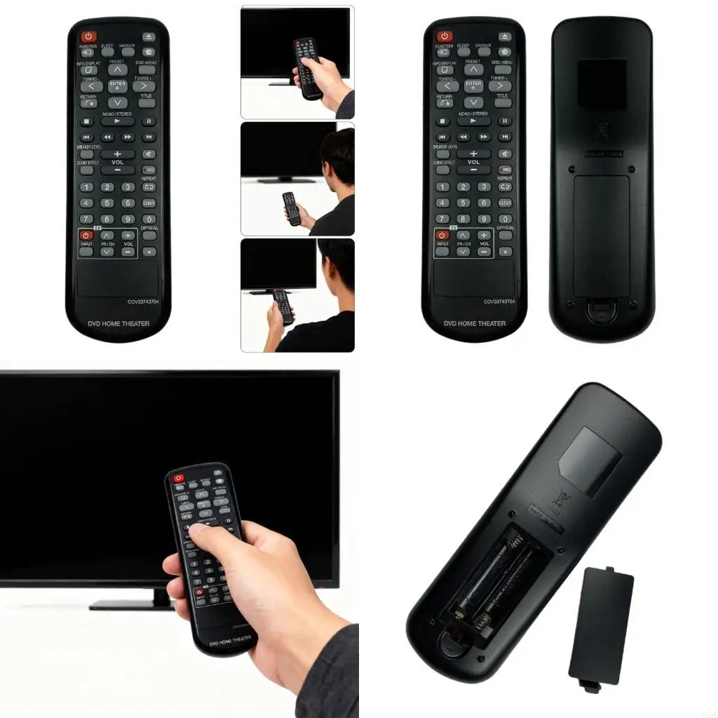95AF Simple Button Layout Television Remote Control Easy Operation for COV33743704