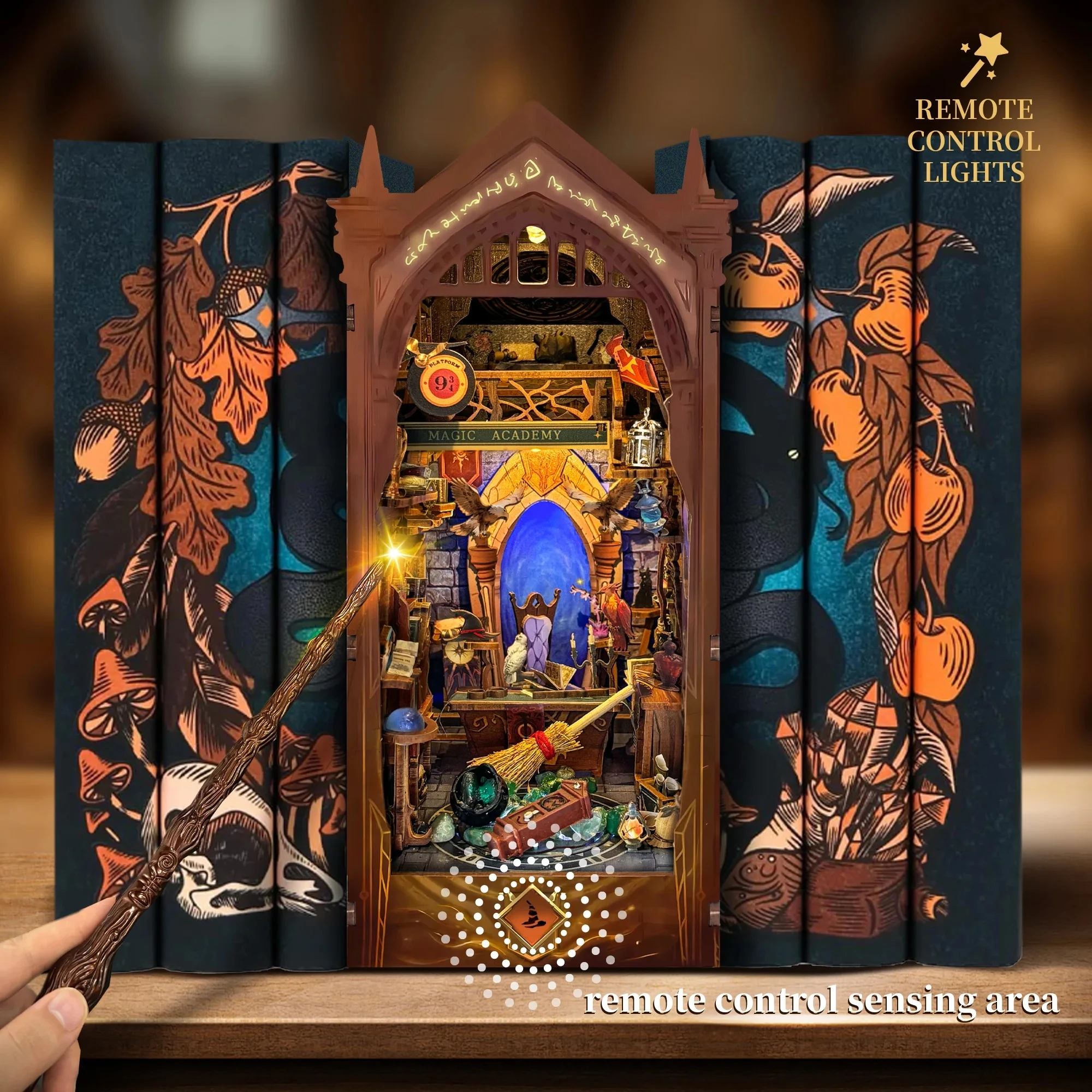 Kit Fai-da-Te Book Nook Magic  - Model Kit Academy recensione e prezzo