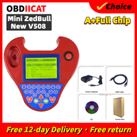 Newest V508 Super Smart Mini ZedBull Car Transponder Key Programming Mini Zed bull Chip Copy Read Pin Code