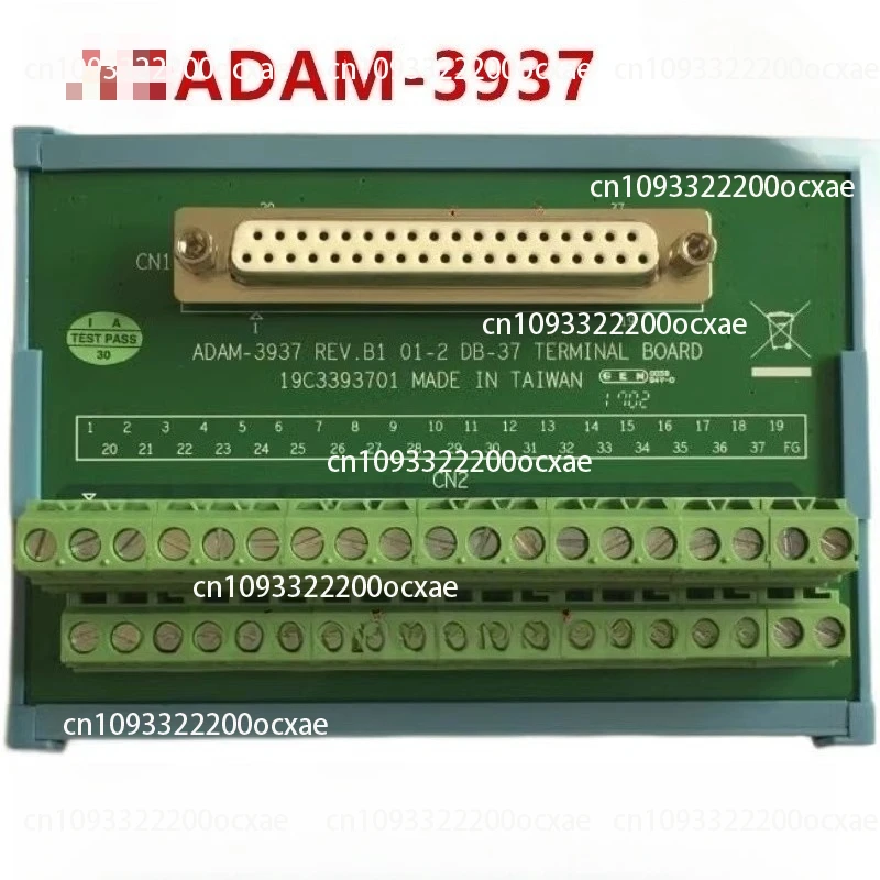 

ADAM-3937 REV. B1 DB37 terminal board terminal bench DIN rail mounting screws