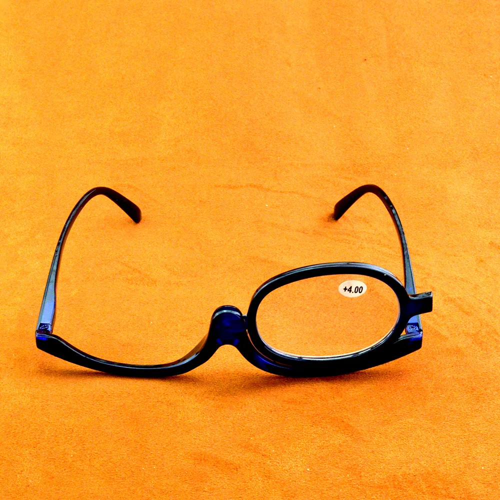 180 Degree Rotating Monocular Makeup Men Women Reading Glasses +1.0 +1.5 +2.0 +2.5 +3.0 +3.5 +4.00 image 5