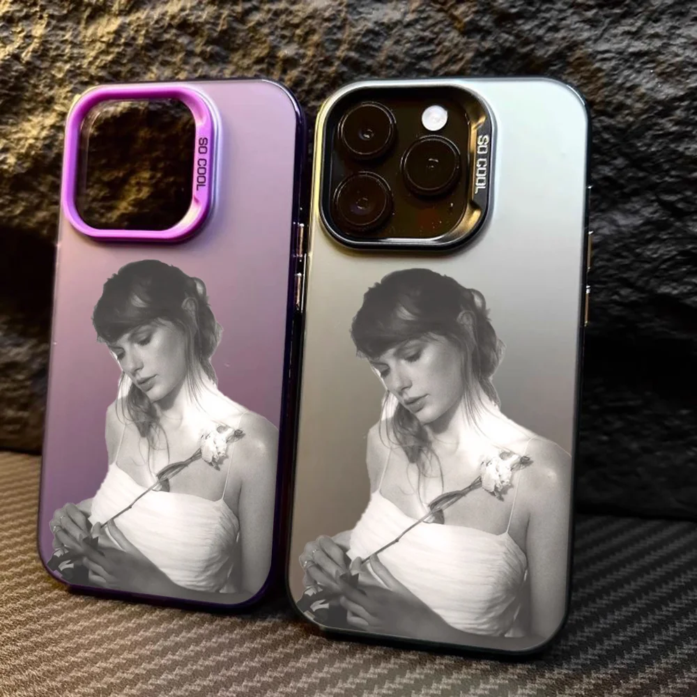 T-Taylors-S Singer S-SwiftS Phone Case For iPhone16,15,14,13,12,11,Mini,Pro,MAX Candy Matte Shockproof Back Cover