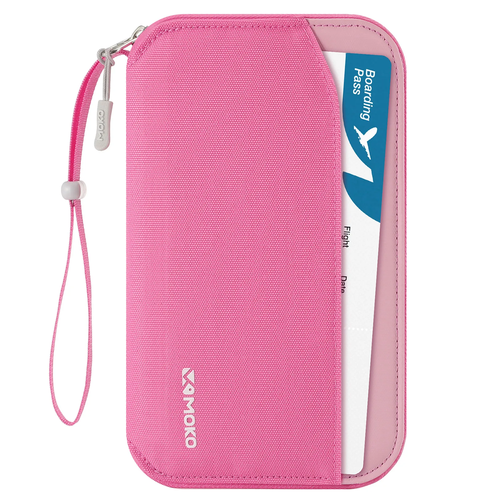 

MoKo Обложка для паспорта Семейный RFID-кошелек для паспорта для мужчин и женщин Дорожная Обложка для паспорта с отделениями Органайзер для карт