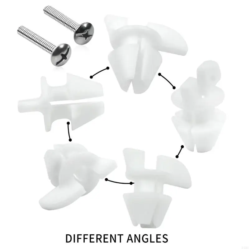 

E5be 2pcs гайки сиденья сиденья с винтами с заменой винта с заменой туалетной крышки