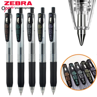 Japan ZEBRA Gel Pen JJ15 0.3/0.4/0.5/0.7/1.0mm Black Pen Press Signature Pen School Stationery Art Supplies