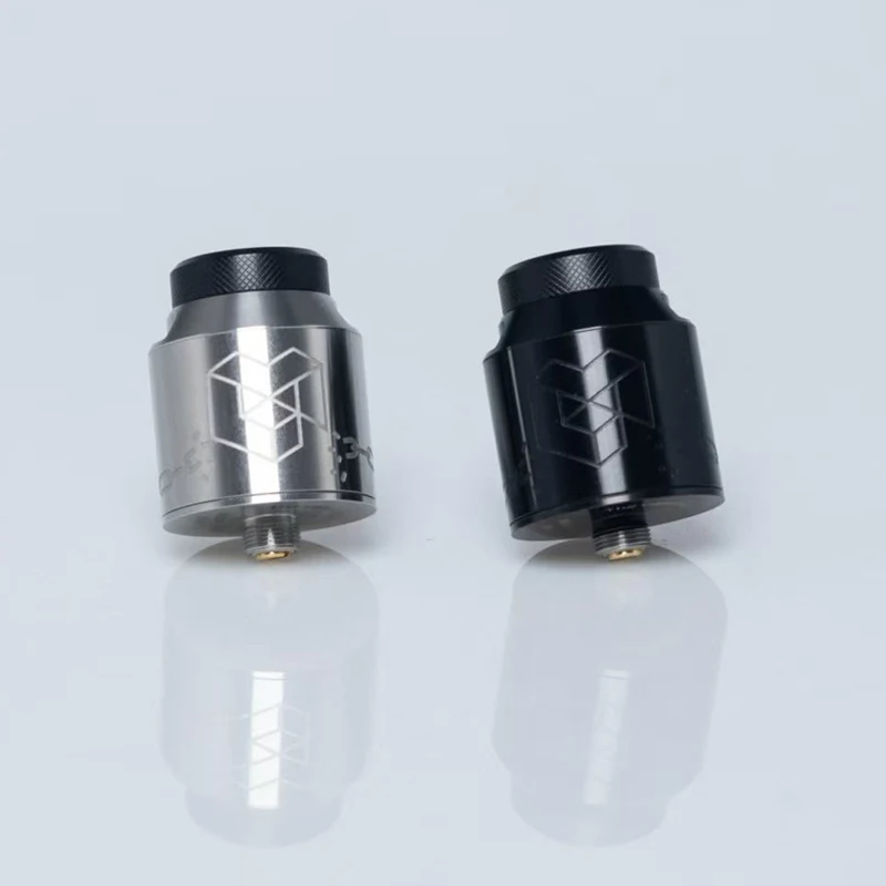 AVUVAPE Suministro Original doble capó 25MM YOKE Rda 316ss RDA Atomizador de goteo reconstruible Rda con Pin BF vs Narda Rba