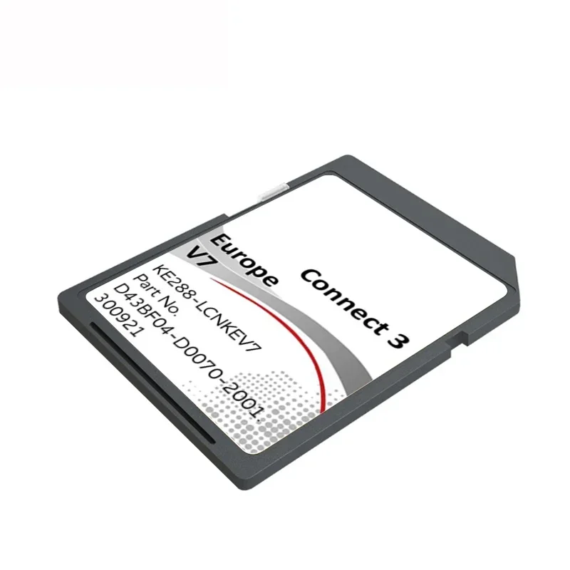 닛산 자동차 Juke, Note, Leaf 독일, 스페인 트래킹 카드용 최신 Connect 3 V7 Sat Nav SD EU 지도 업데이트