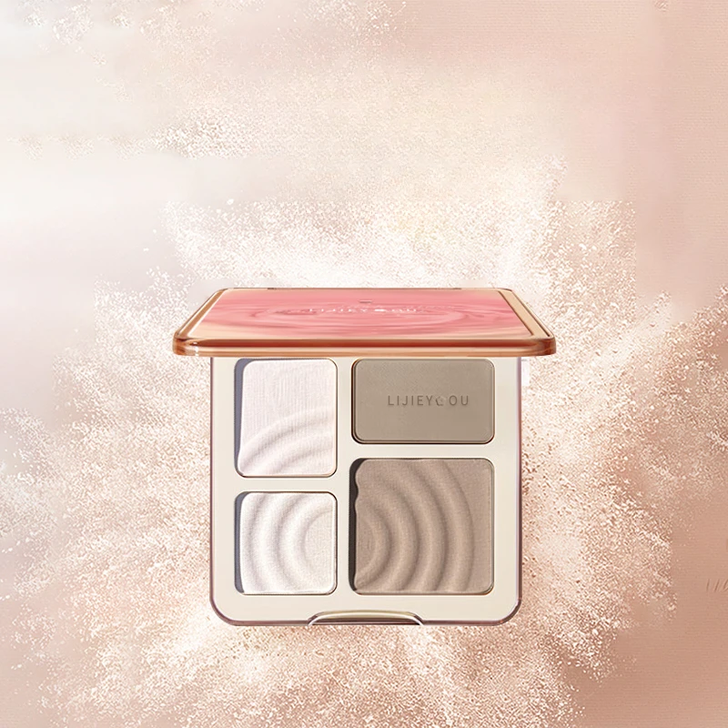 

Highlight Repair Integrated Four-Color Plate Face Face Brightening Matte Nose Shadow Two-Three-in-One