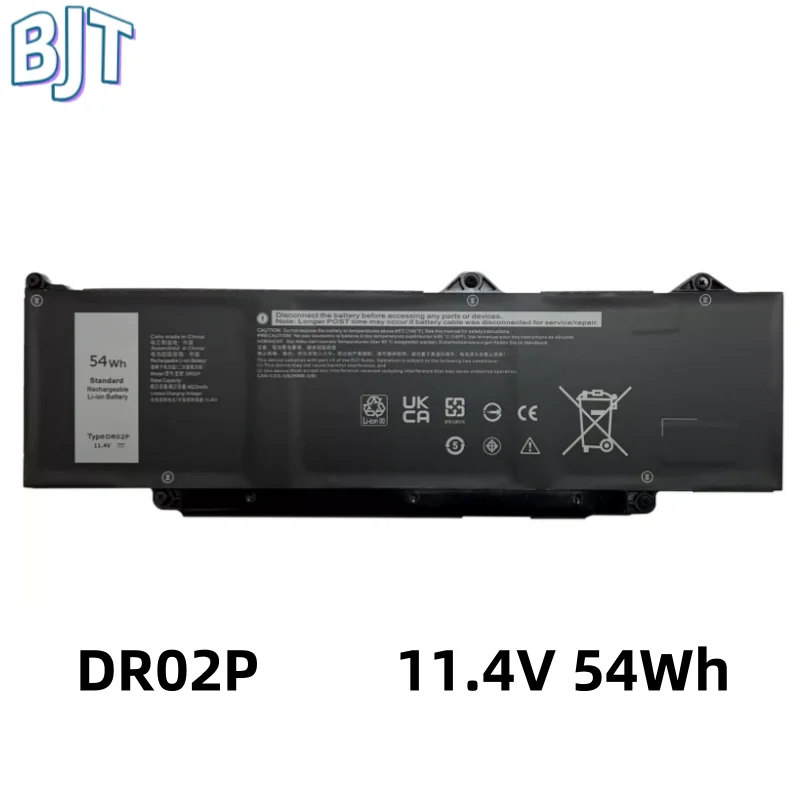 

11.4V 54Wh New Rechargeable Li-ion Batteries Laptop DR02P for Dell Latitude 5340 5440 3340 3540 3480 3580 2X1V9 R73TC GTG7N