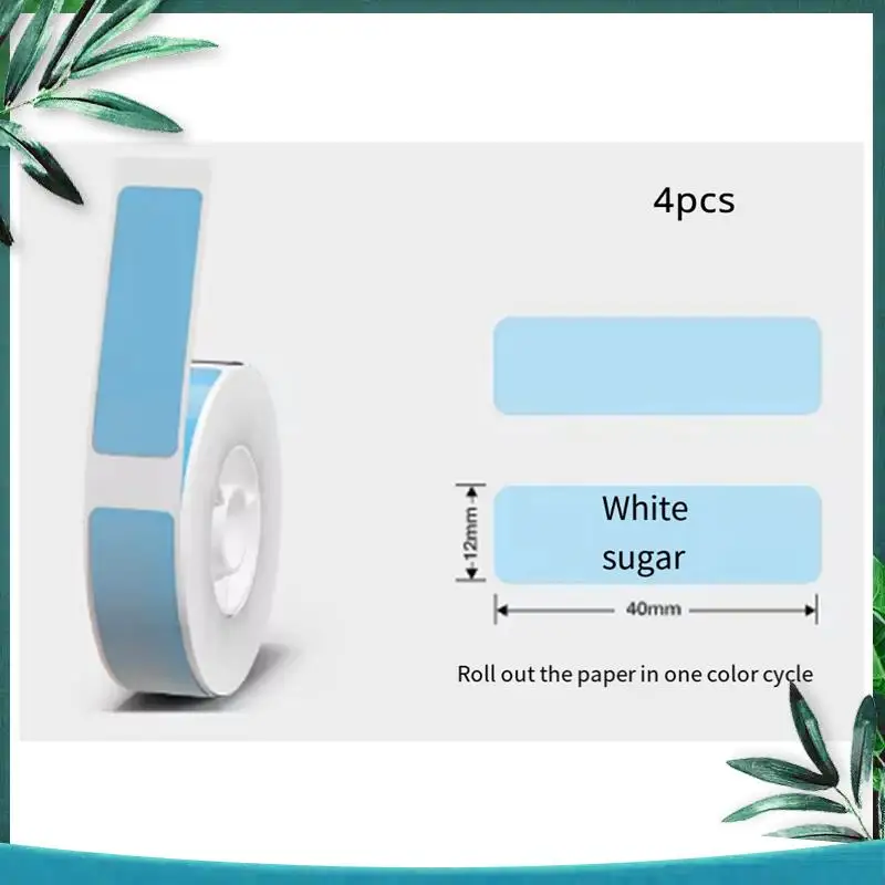 (NEW) P15 Label Printer Sticker Label Tape Thermal Printing Label Paper Forphomemo D30