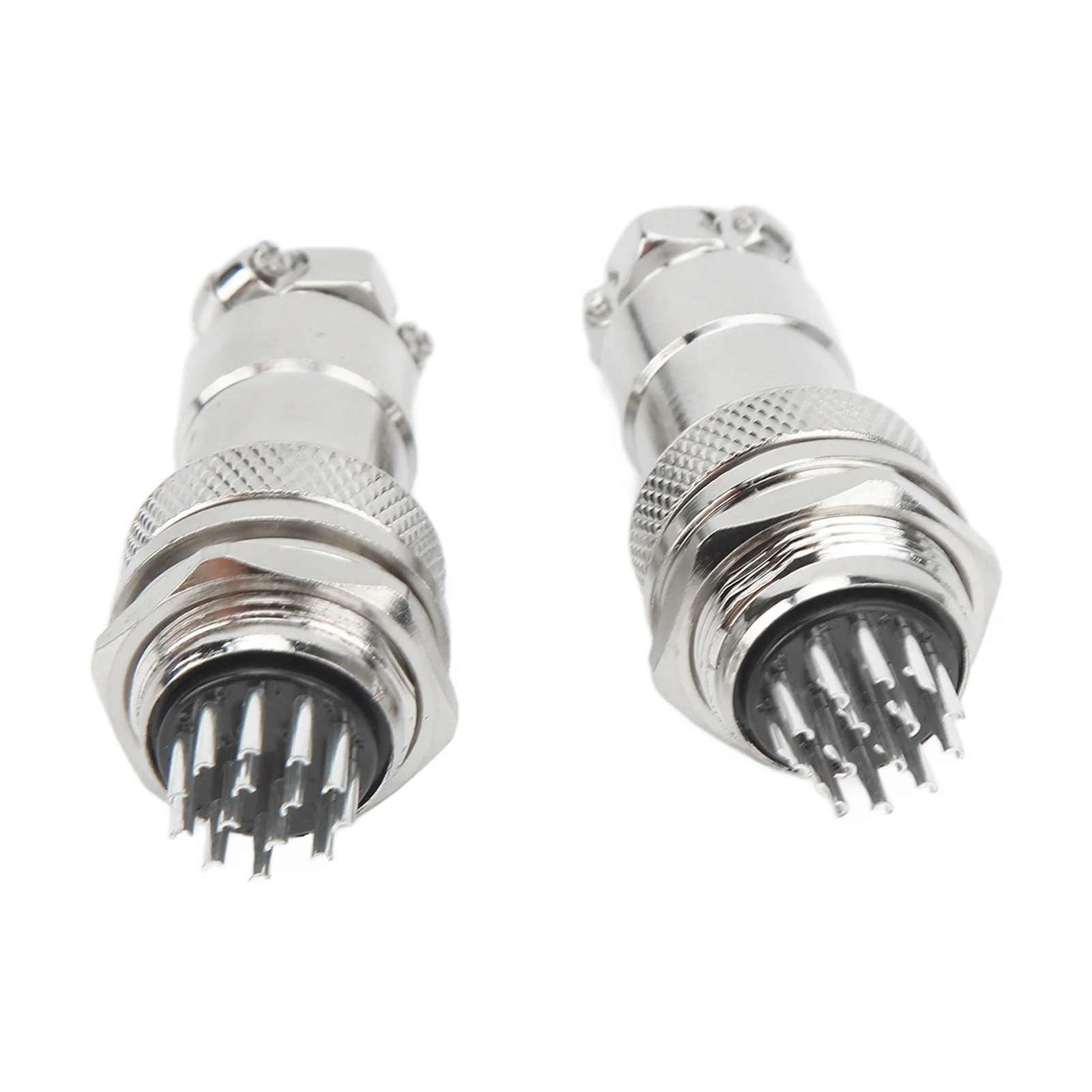 2 Pcs Aviation Plug Socket Connector 14 Pin Male Female Aviation Plug Socket for Mechanical Equipment