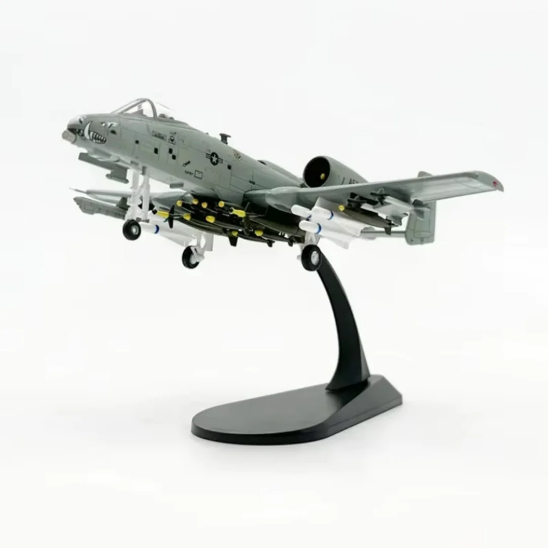 

1/100 scale Fighter Diecast Metal Alloy Airplane USAF A10 A-10 A-10C Attack Model Aircraft For Collection Ornament
