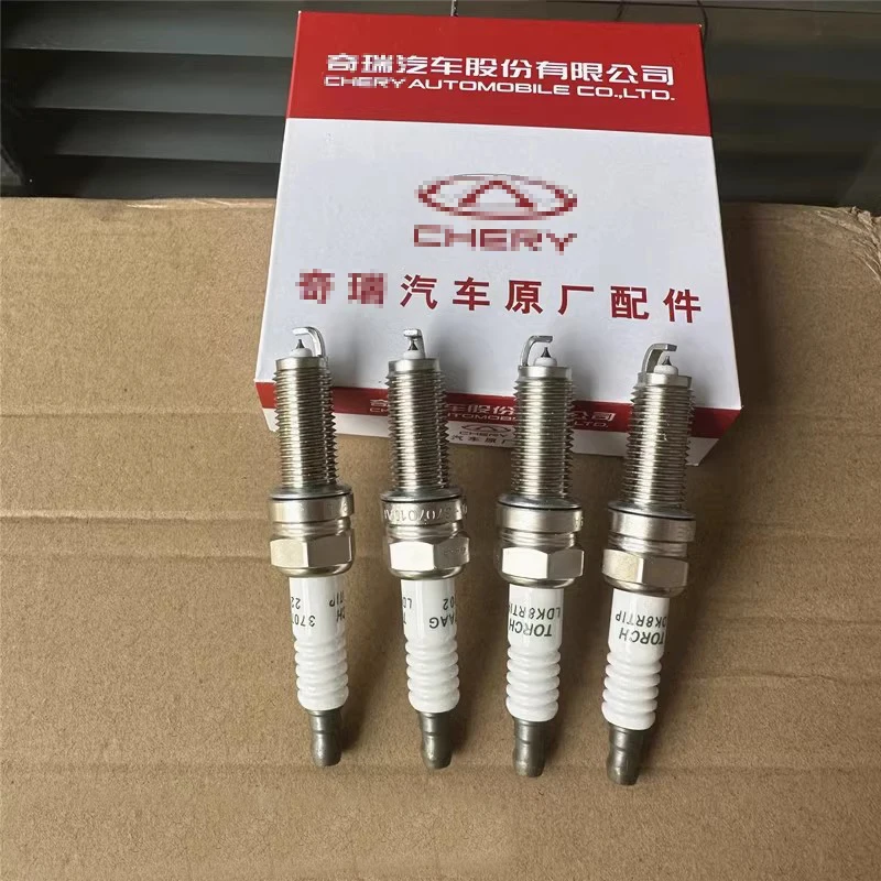 4pcs/set Car Spark Plug F4J16 For Chery JETOUR X70 Tiggo 2/4/5/7/8/5x Arrizo 5/7/6 E4T15/E4T16 Engine 1.5T/1.6T F4J16-3707010