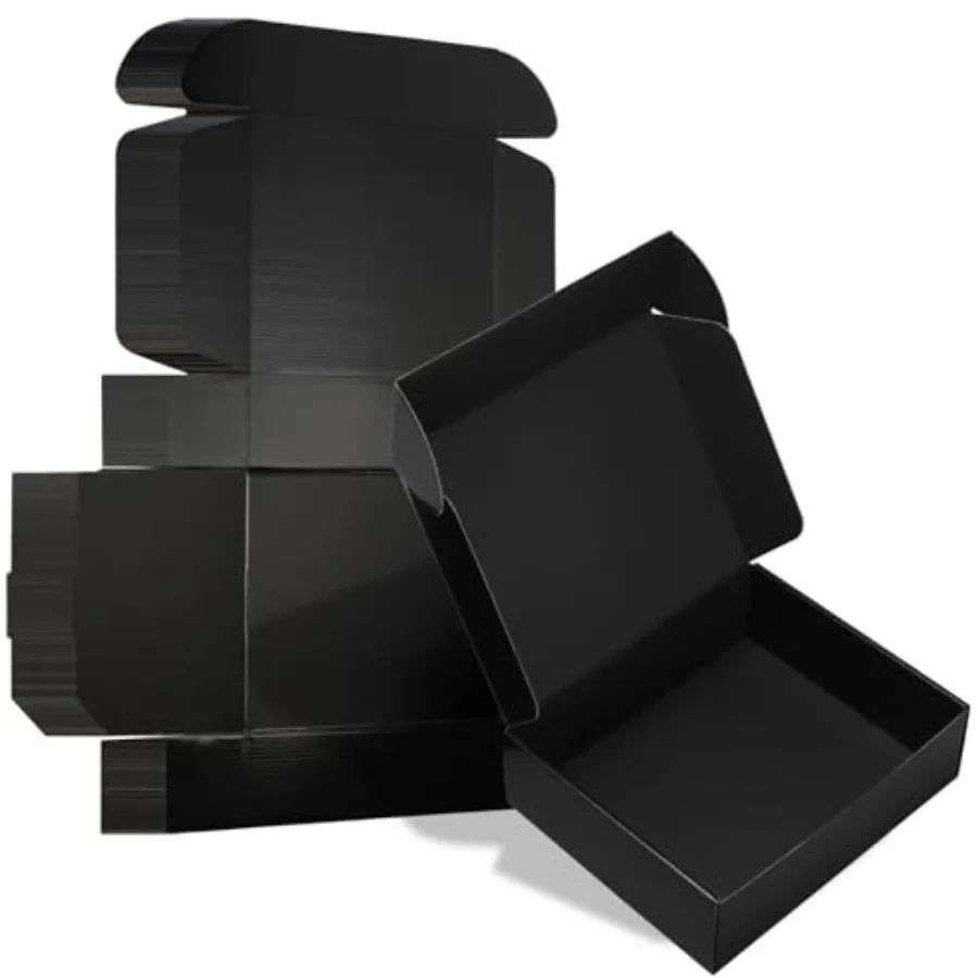 

Набор из 30 гофрированных картонных почтовых коробок 10x8x3 для упаковки, отправки подарков и почтовых отправлений для малого бизнеса