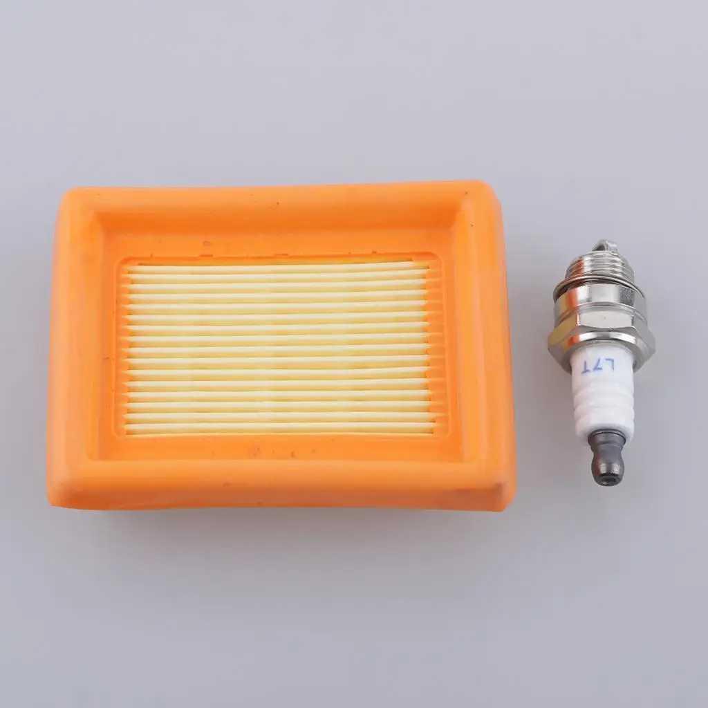 Replacement Air Filter Spark Plug Gardening Tool String Trimmer Part for FS450 FS250 FS200 FS120