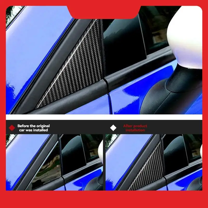 

For FIAT 500 Mirror Triangle Plate Cover Forfiat 500 Front Window A-Pillar Triangle Cover